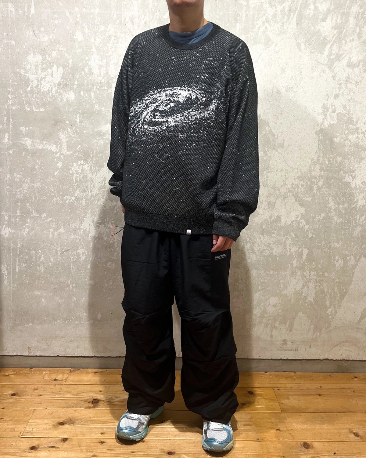 MAGIC STICK / 3M Galaxy Crew Knit (25FW-MS10-032)