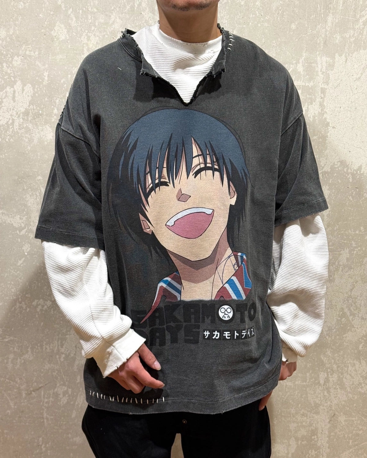 THE SUGAR PUNCH × MINUS × SAKAMOTO DAYS / S/S T-Shirt -NAGUMO- (TSMM25SM001)