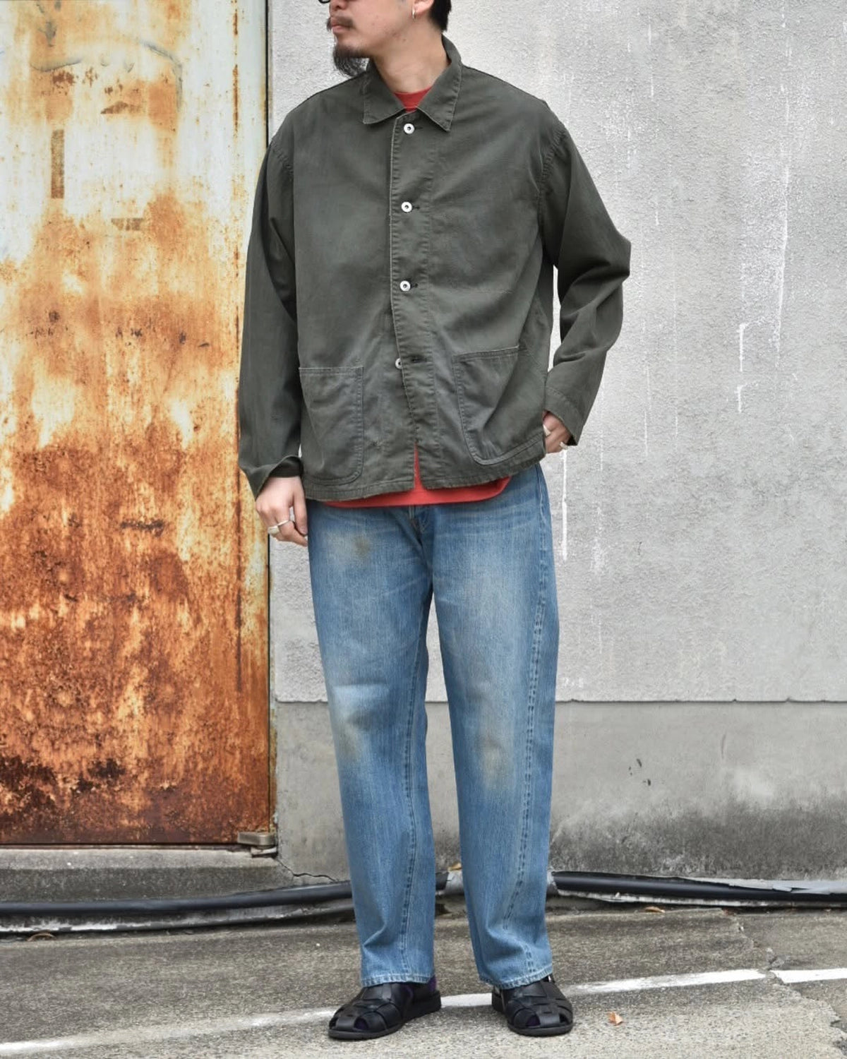 A.PRESSE / Vintage P41 Military Jacket (25SAP-01-20H)