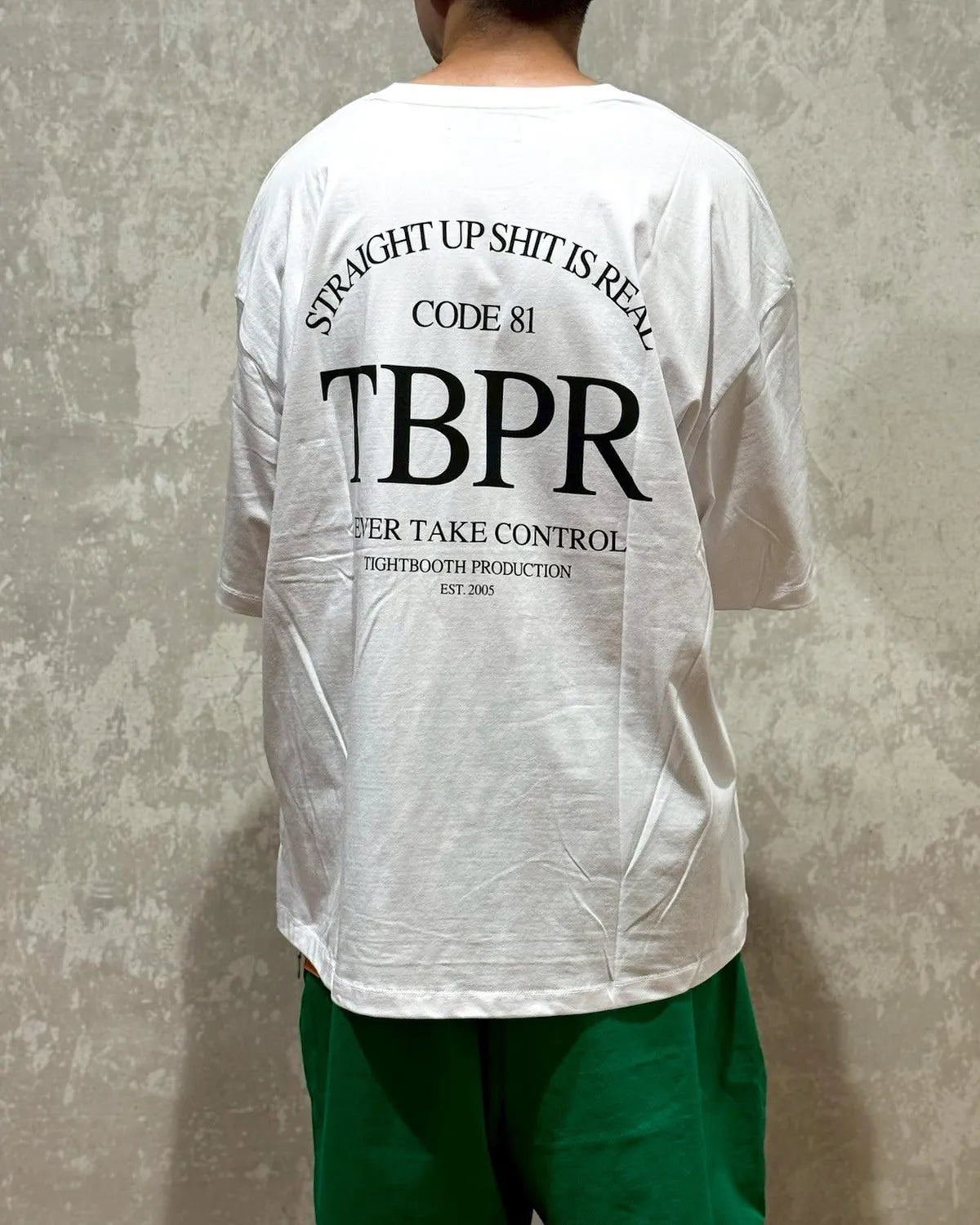 TIGHTBOOTH / STRAIGHT UP S/S T-SHIRT - Quick Drying - (00009406)