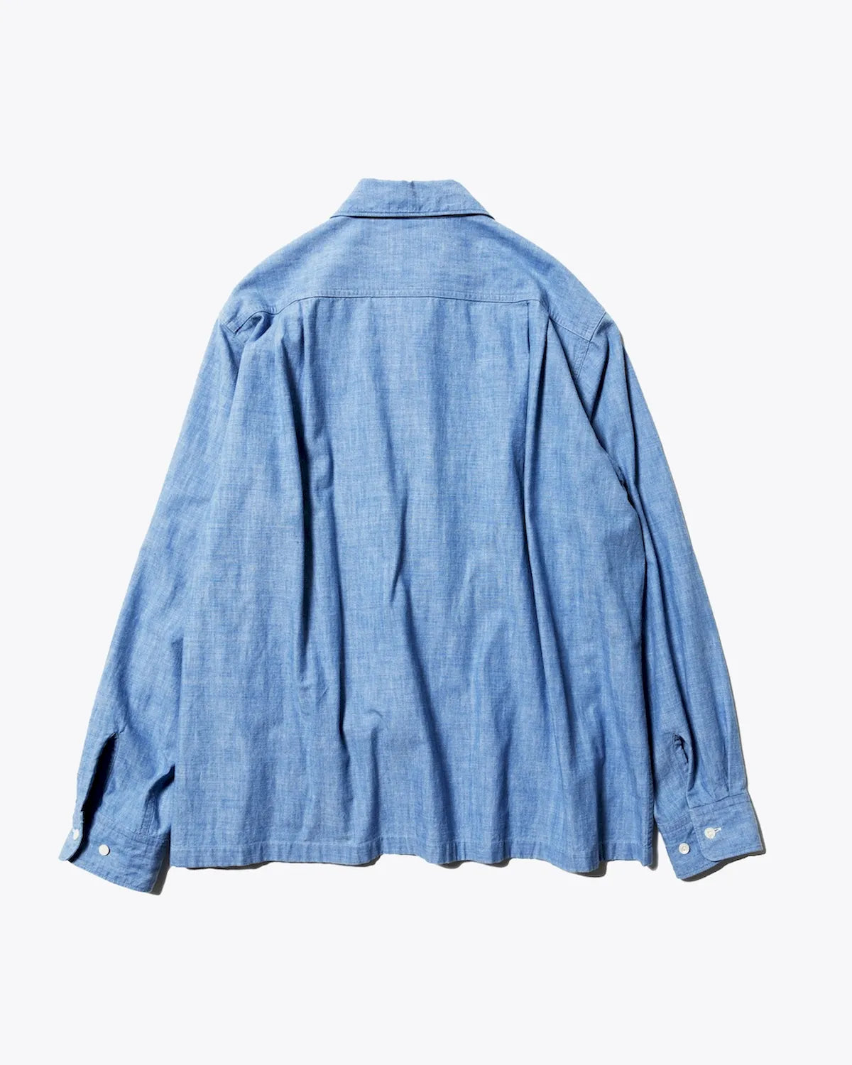Unlikely / Unlikely Open Collar Work Chambray with Flower (U25S-11-0002)