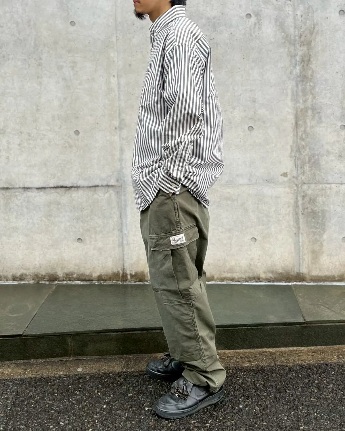 SEQUEL / FLY FRONT SHIRT (SQ-25AW-SH-03)