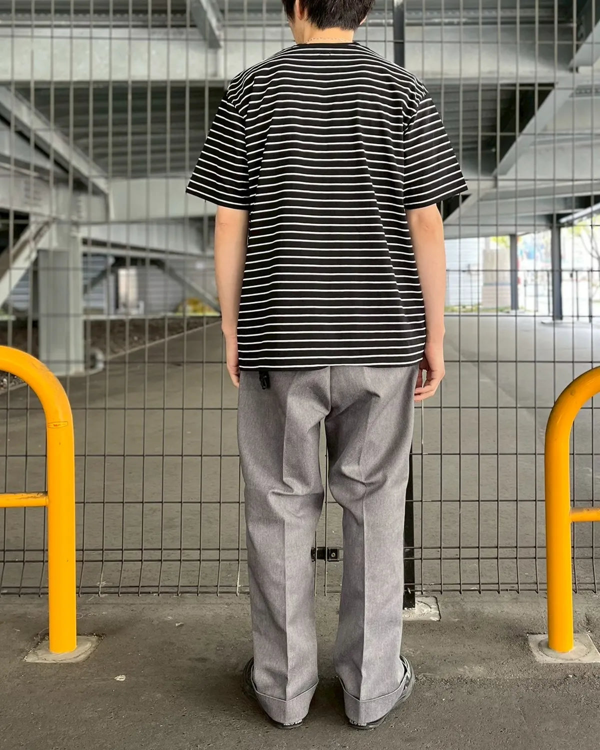 SEQUEL / BORDER T-SHIRT (SQ-26SS-CS-01)