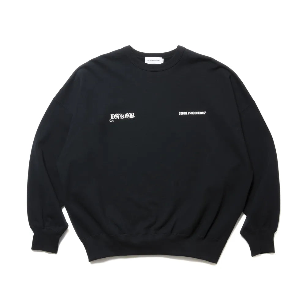 COOTIE PRODUCTIONS® / × Jakob Morley Print Sweat Crew -LOVE THY NEIGHBOUR- (CTE-24A325)