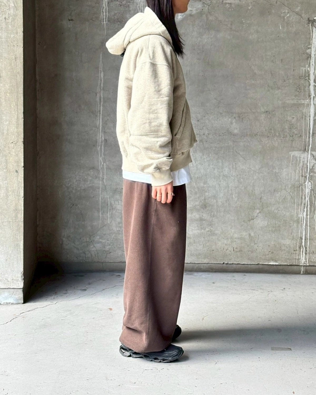 NTN / ZIP UP HOODIE GARMENT DYE (N006-044134D)