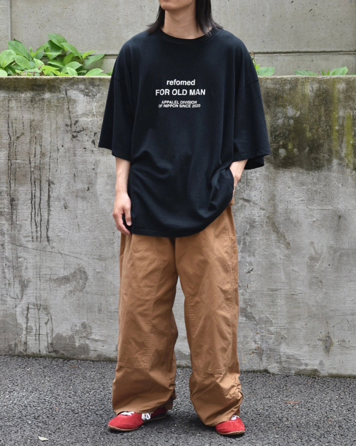 refomed / FRESH MAN DOUBLE KNEE PANTS (REPT-042)