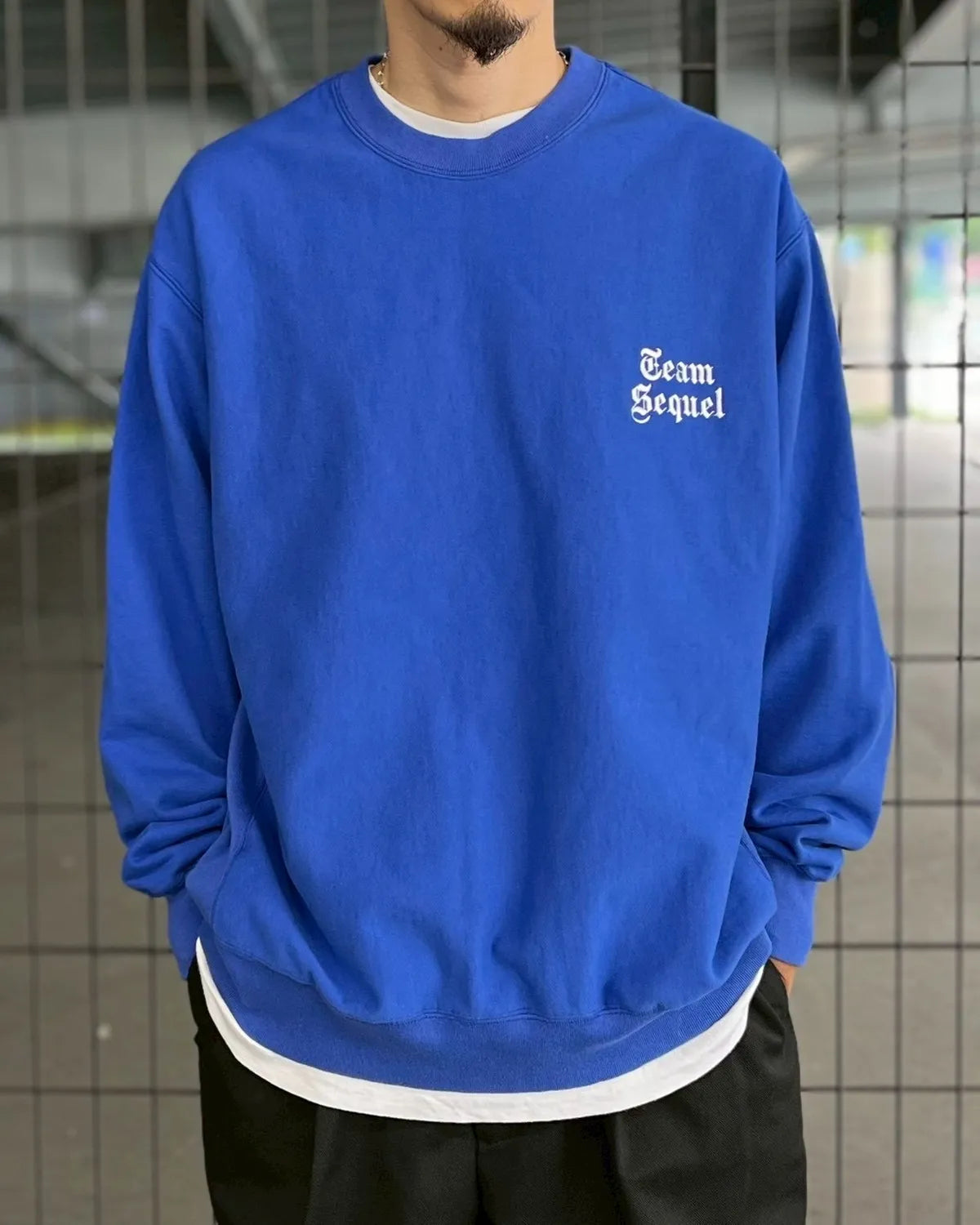 SEQUEL / CREW NECK SWEAT SHIRT (SQ-25SS-CS-07)