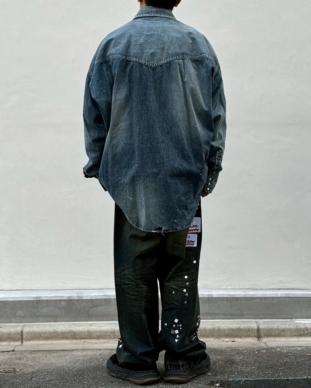 Maison MIHARA YASUHIRO / DENIM SHIRTS w STK (J16SH125)