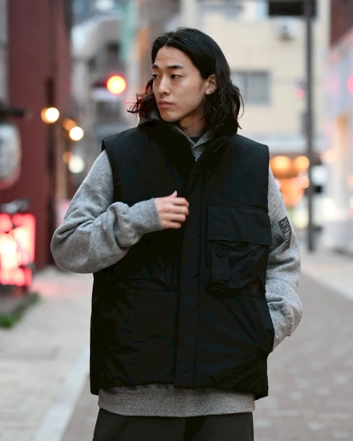 N.HOOLYWOOD TEST PRODUCT EXCHANGE SERVICE / PUFFER VEST (9252-VE02-002)