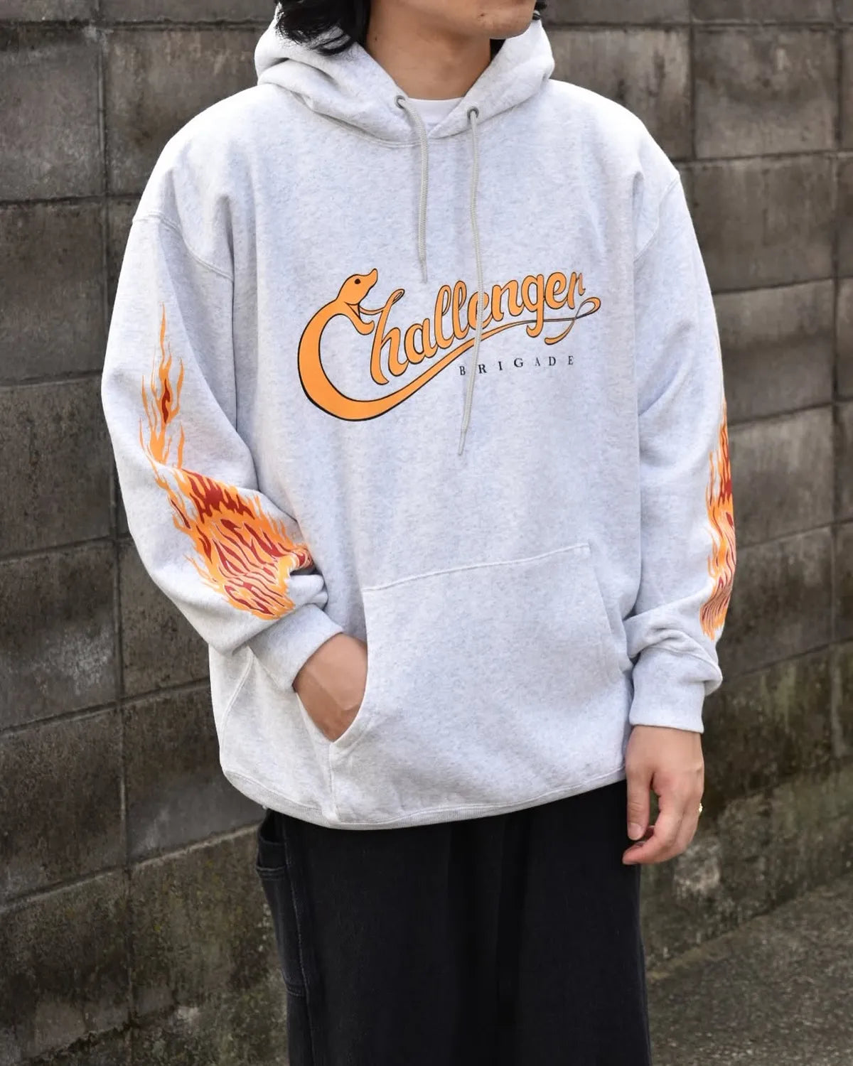 CHALLENGER / SNAKING LOGO HOODIE (CLG-SW 025-013)
