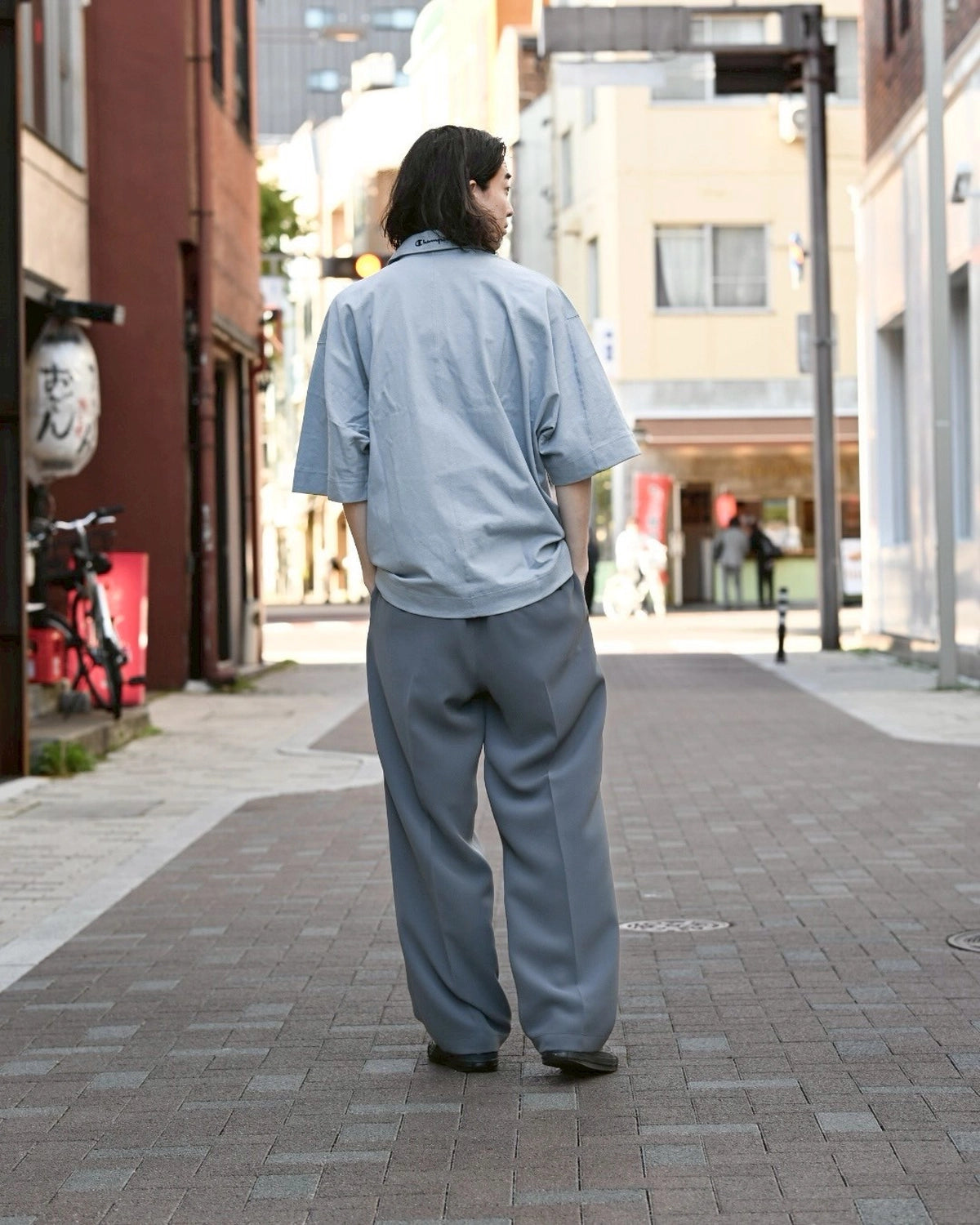 N.HOOLYWOOD COMPILE × Champion / POLO SHIRT (C8-B358)