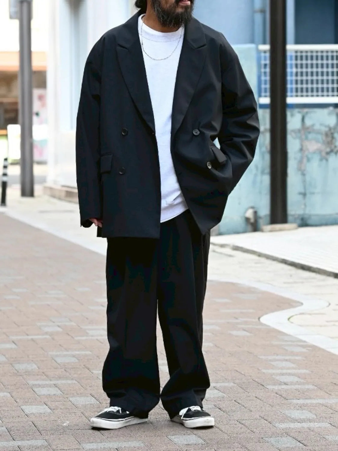 COOTIE PRODUCTIONS® / T/W Saxony Double Breasted Jacket (CTE-25A203)