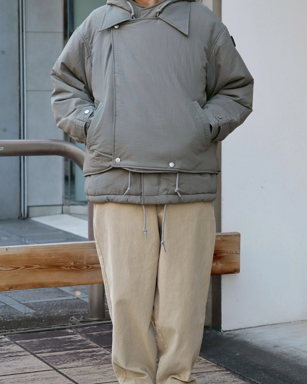 PHINGERIN / DOUBLE CUSHY HOODED JACKET (PD-252-JK-011)