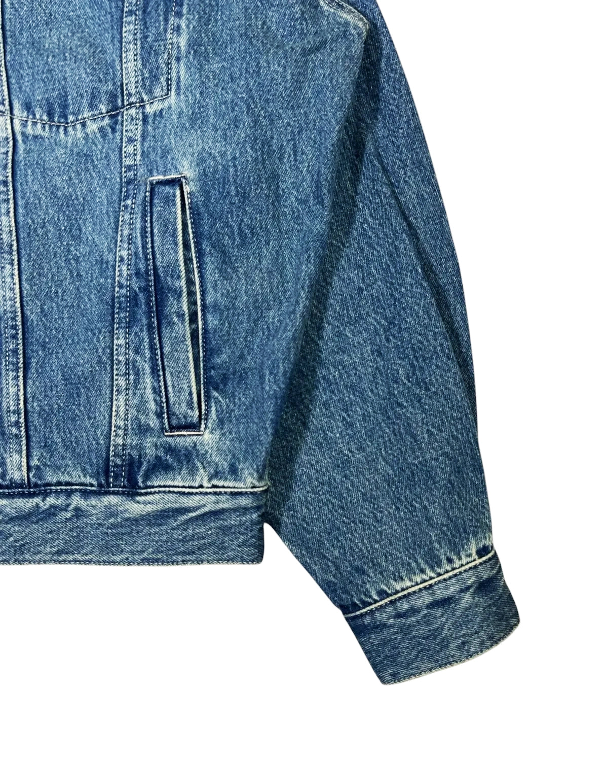 VETEMENTS / HIP-HOP DENIM JACKET (UH76DJ250VB)
