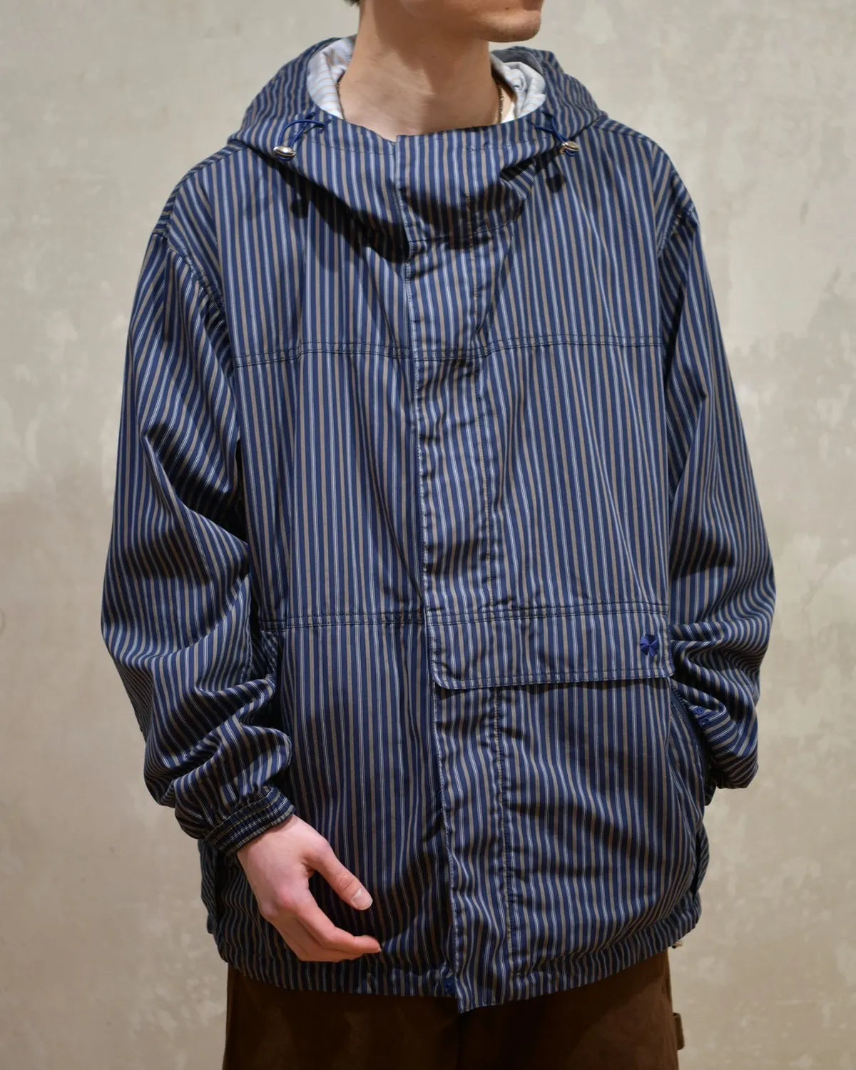 vowels / REVERSIBLE SHELL JACKET (VO-26SS-OW056)
