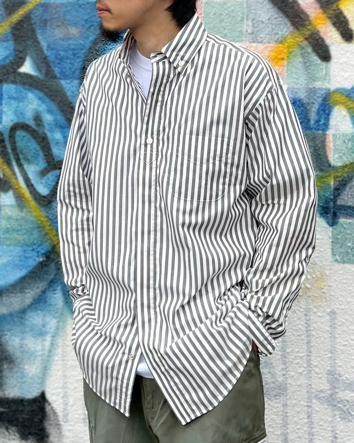 SEQUEL / FLY FRONT SHIRT (SQ-25AW-SH-03)