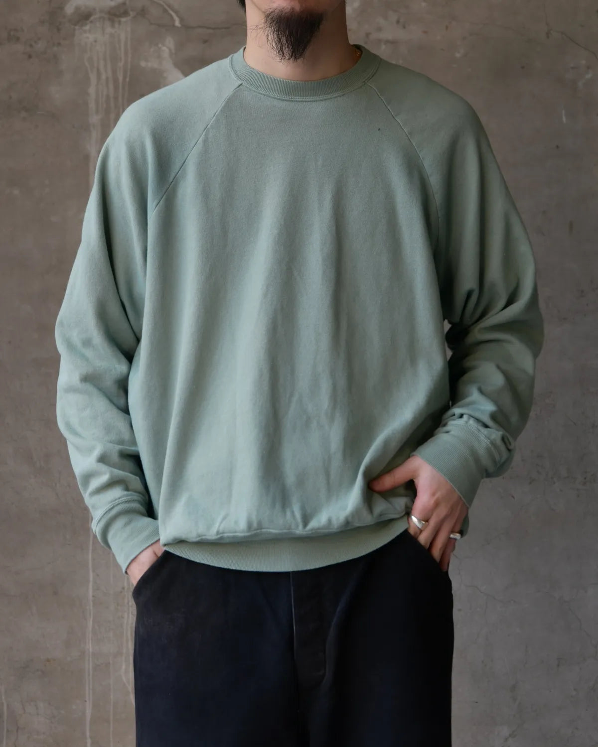 A.PRESSE / Vintage Light Weight Sweatshirt (26SAP-05-09)