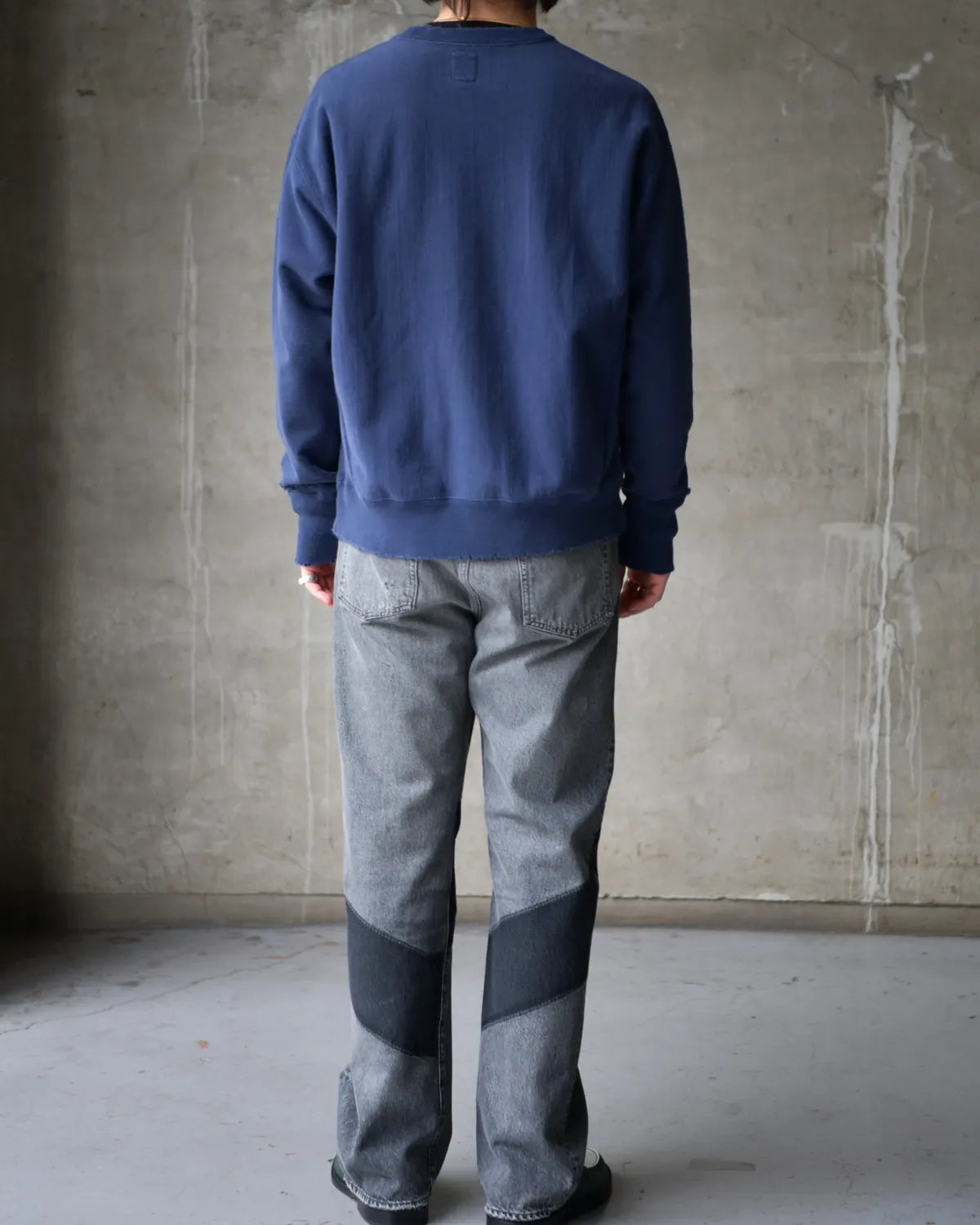 DEAR BORO / Sashiko Crew Neck Sweatshirts (793-6132002)