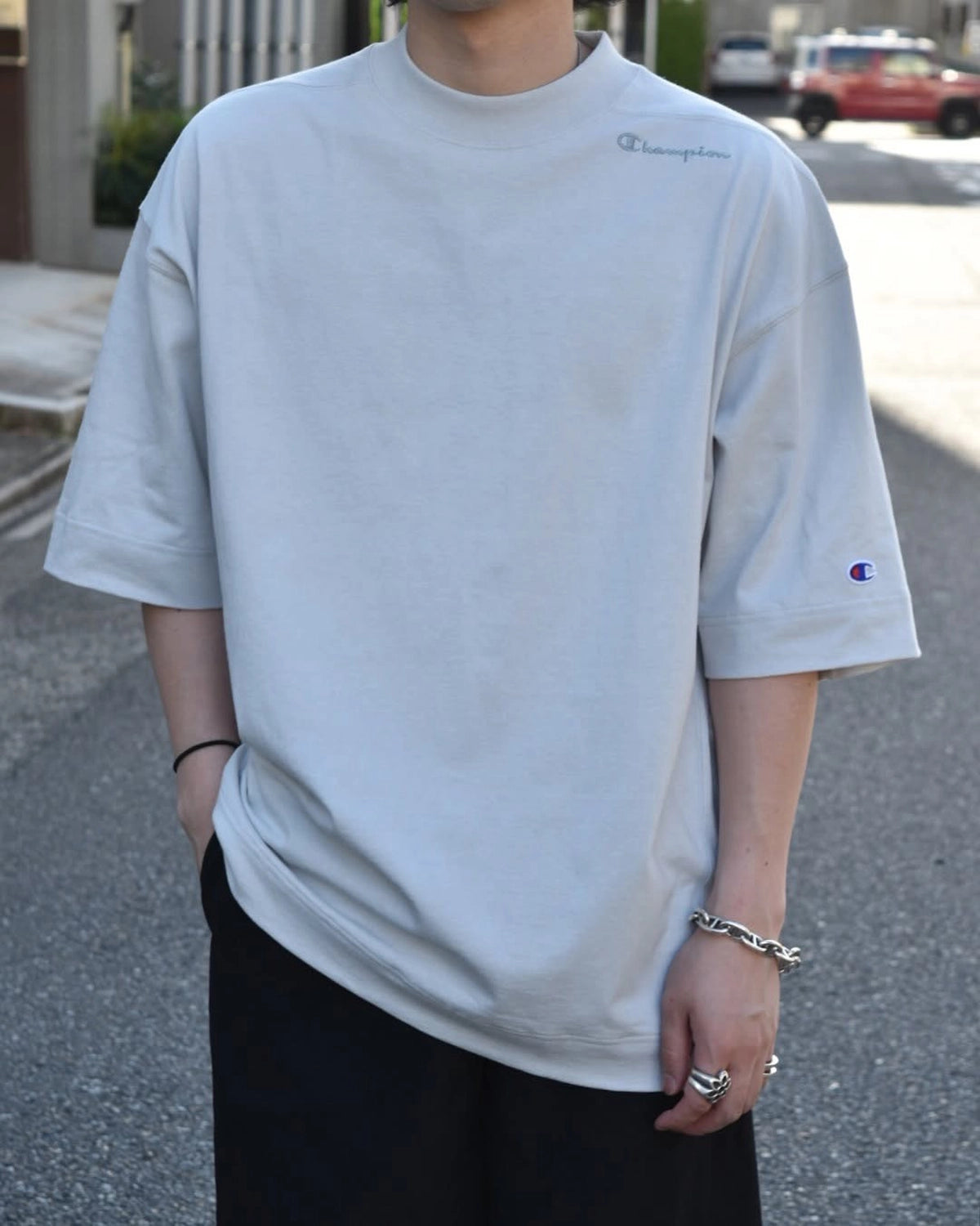 N.HOOLYWOOD COMPILE × Champion / T-SHIRT (C8-B360)