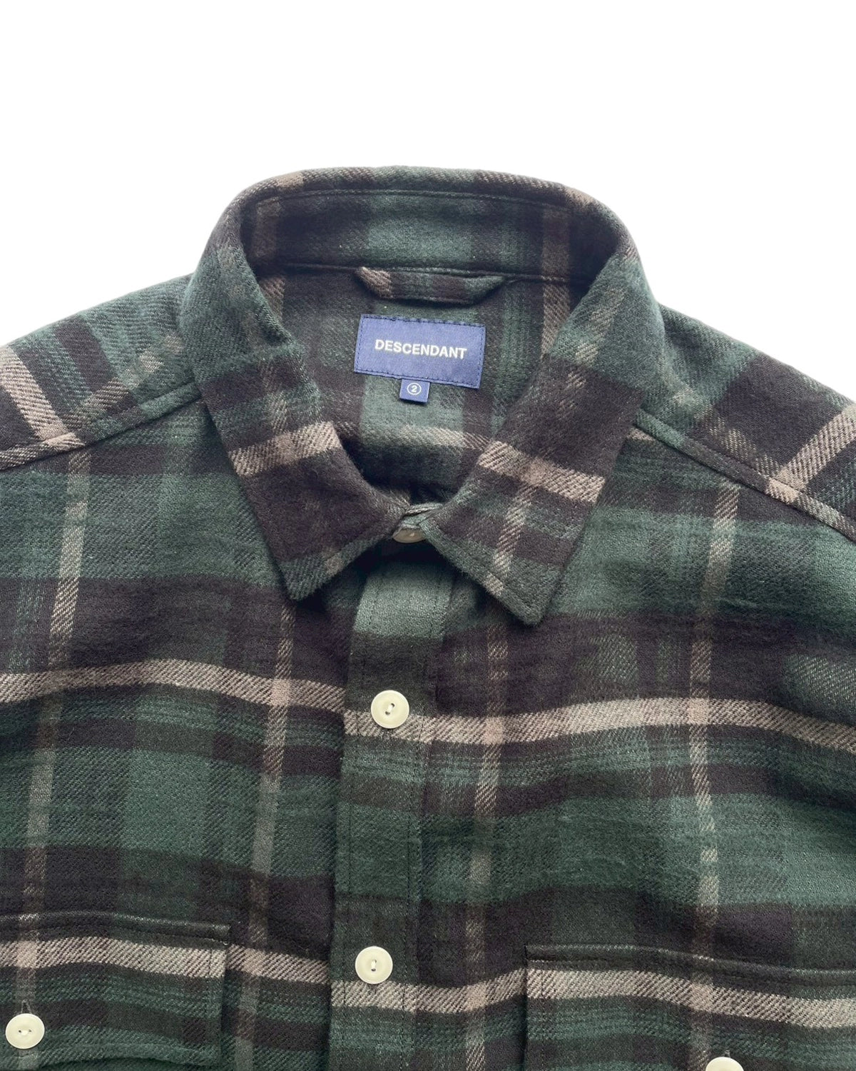 DESCENDANT / VANNING PLAID LS SHIRT (252TQDS-SHM04)