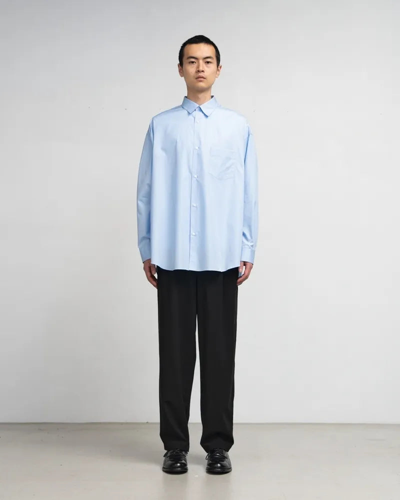 Graphpaper / ALMO L/S Oversized Regular Collar Shirt (GM242-50059N)