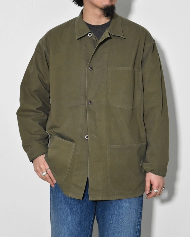 CIOTA / 40s USMC P-47 HBT Jacket -Stone Wash- (JKLM-142-SW)