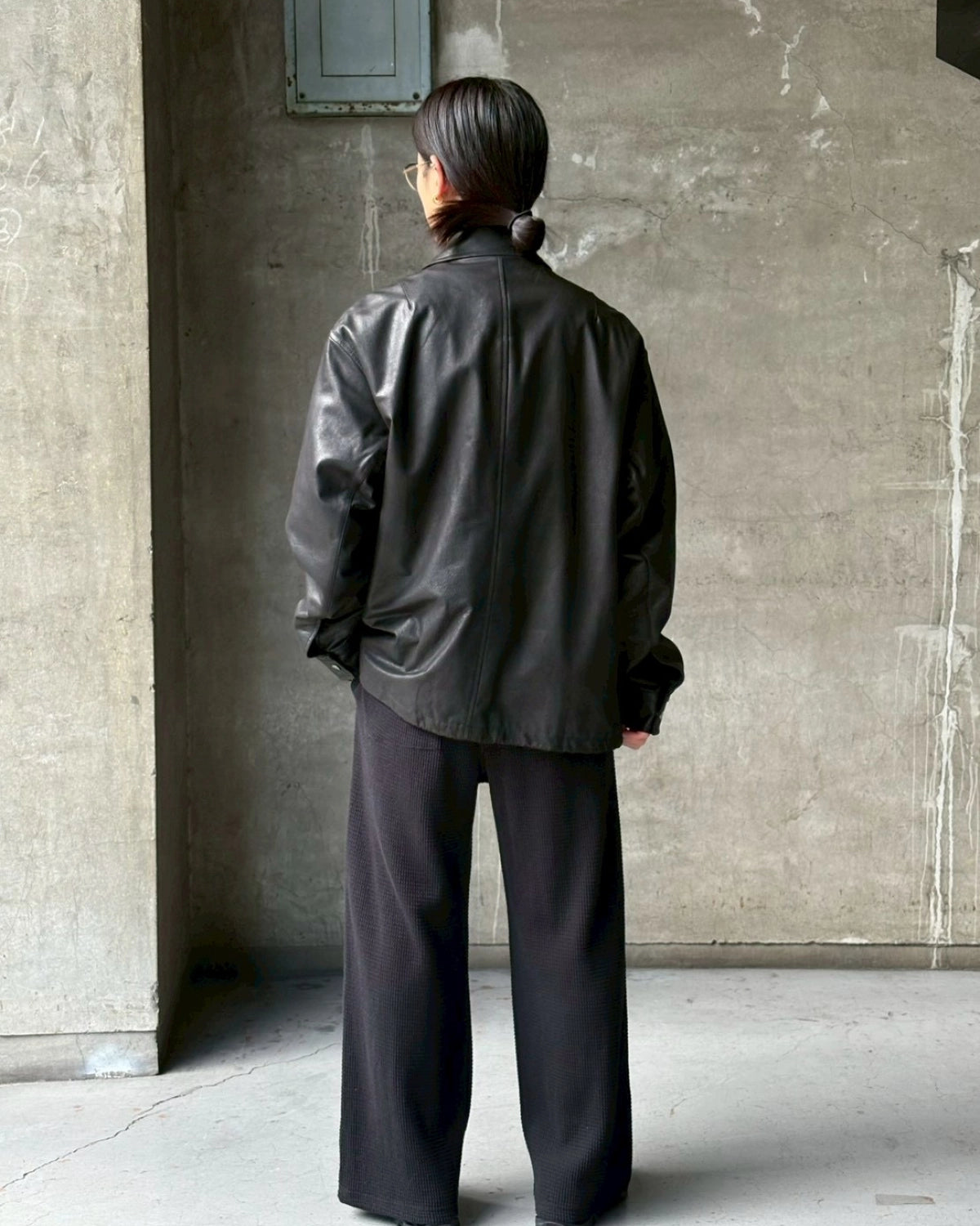 NTN / ASCENT LEATHER SHIRT (N006-047130)