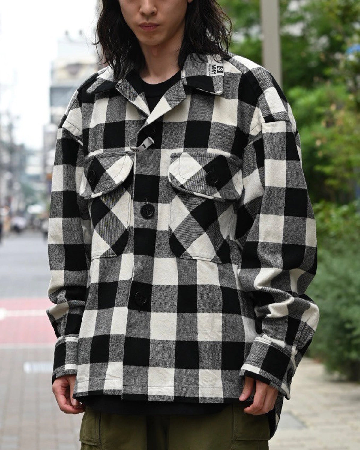 Maison MIHARA YASUHIRO / CHECK SHIRTS (A15SH086)