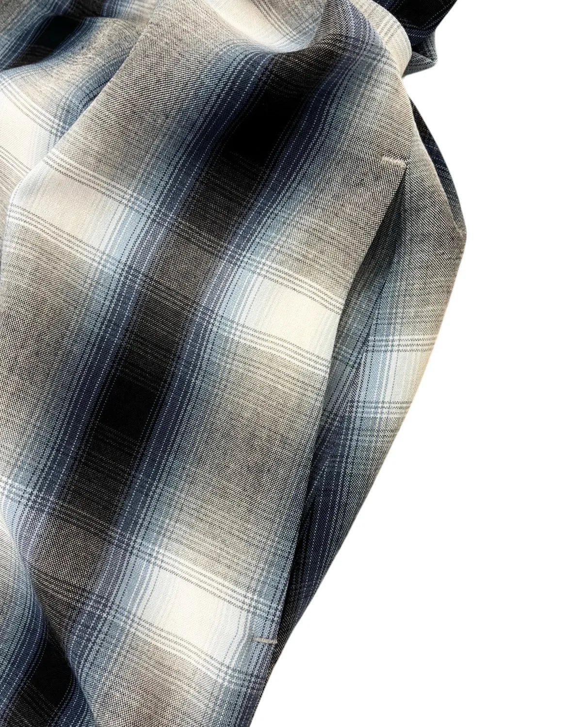PHEENY / Rayon ombre check apron dress (PS25-OP04)