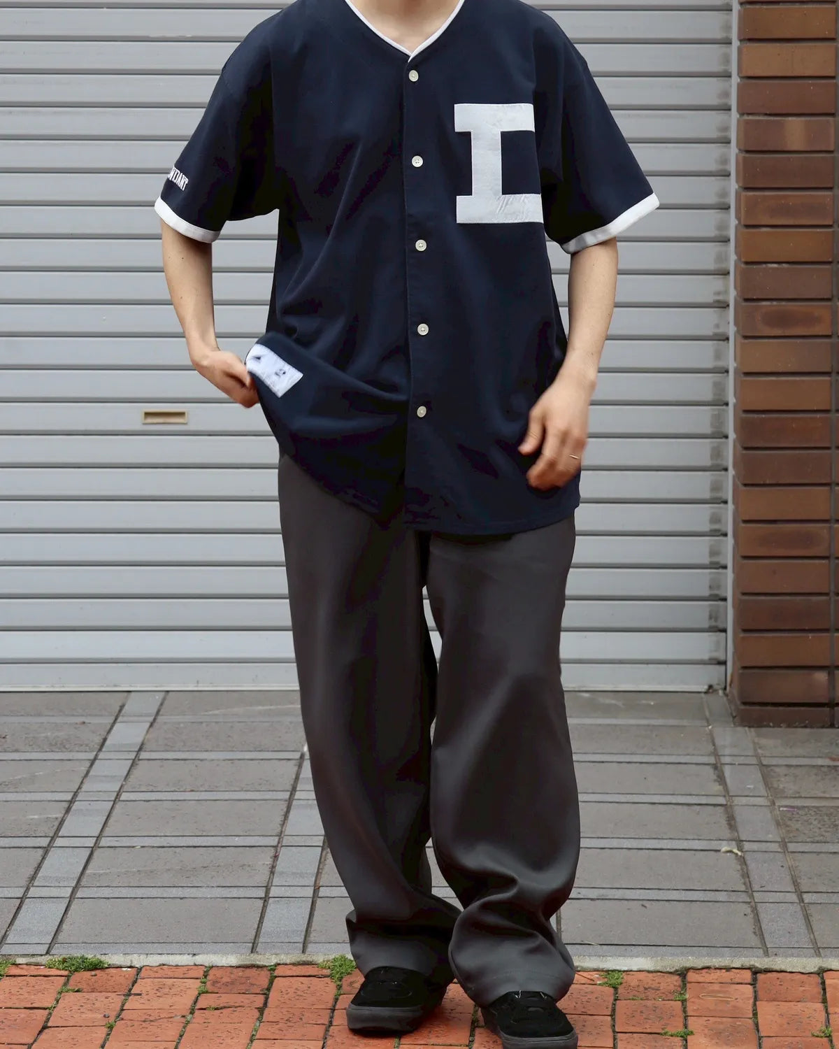 DESCENDANT / BLEEK BASEBALL JERSEY (251ATDS-CSM26)