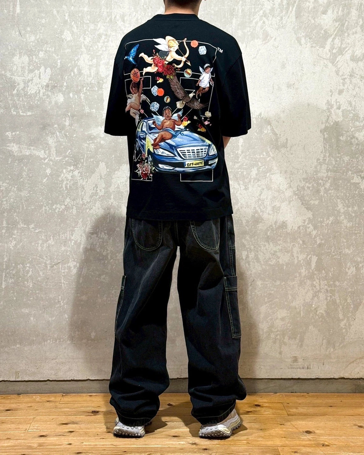 Off-White™ / FRESCO ARROW SKATE S/S TEE (OMAS25-RTW0043)