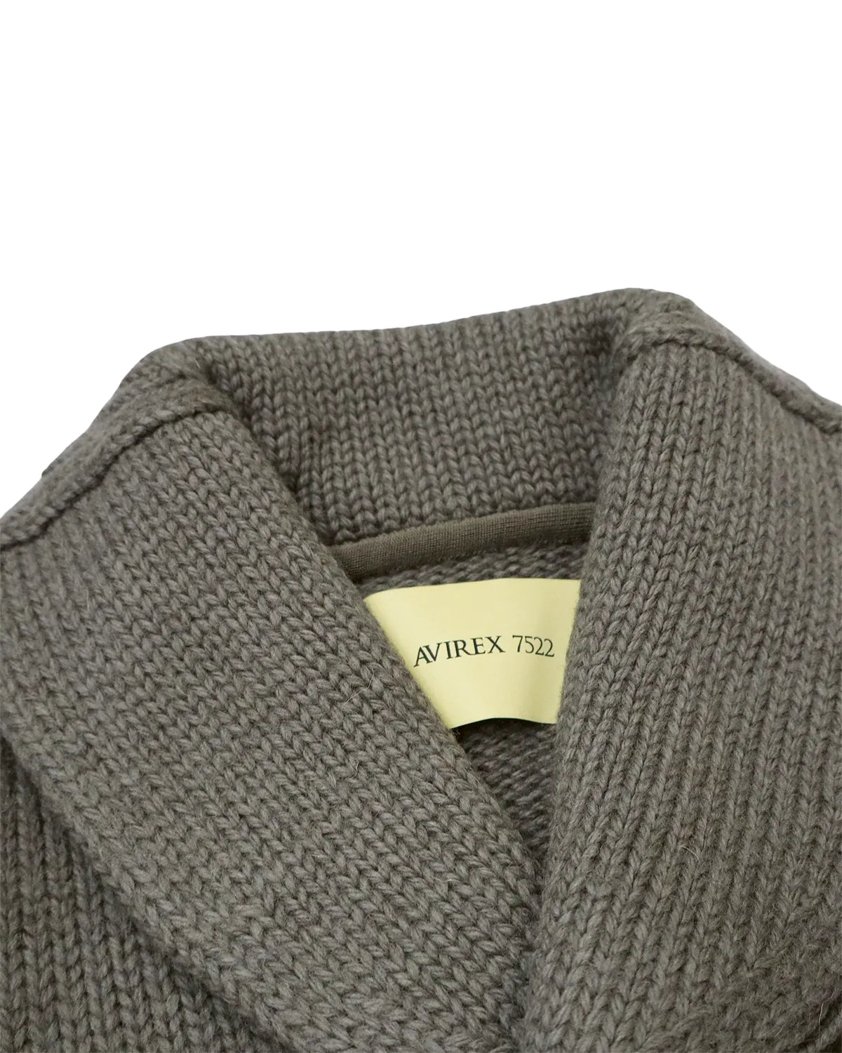 AVIREX7522 / SHAWL COLLAR CARDIGAN (783-5940002)