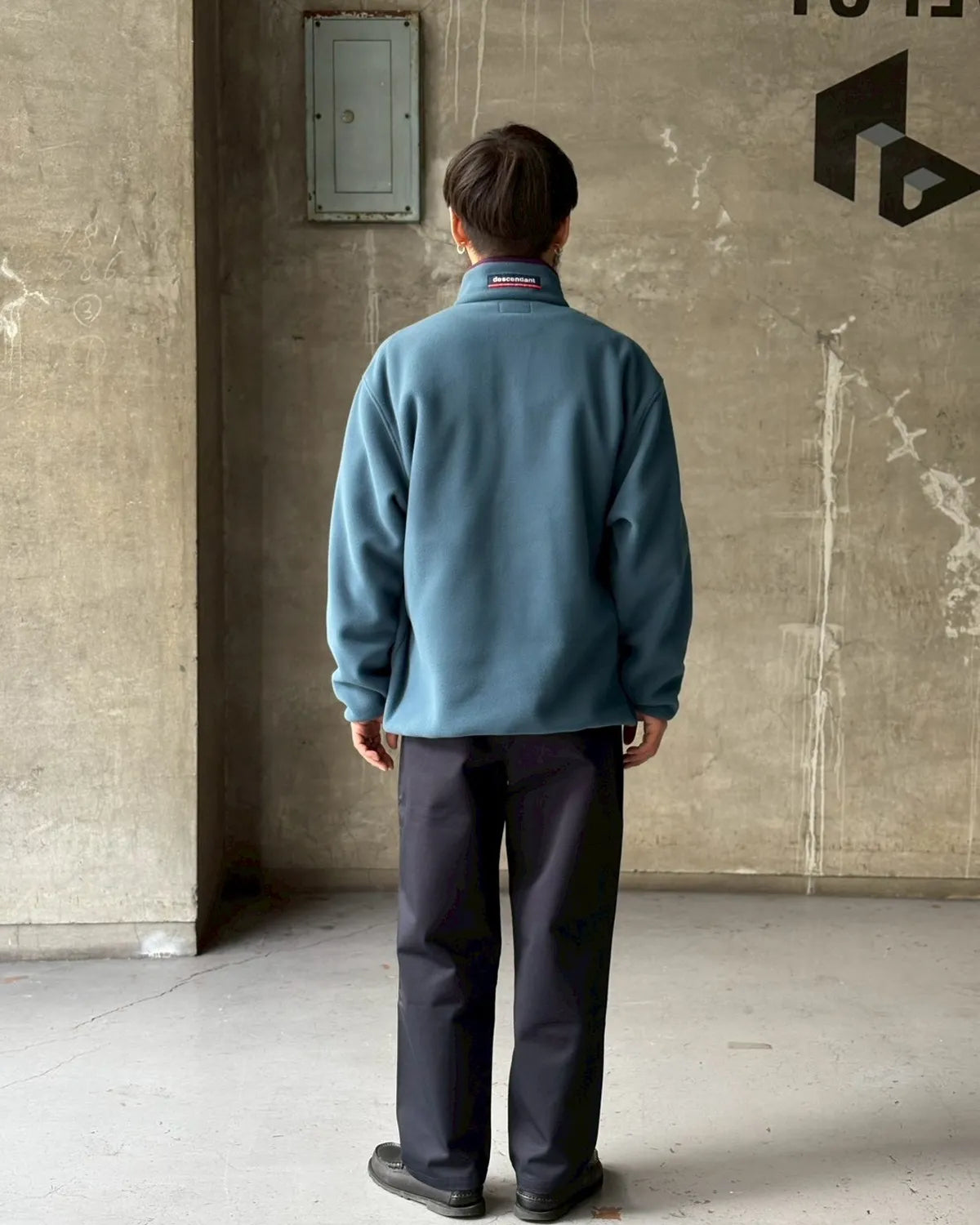 DESCENDANT / HUMMING FLEECE PULLOVER (252ATDS-CSM30)