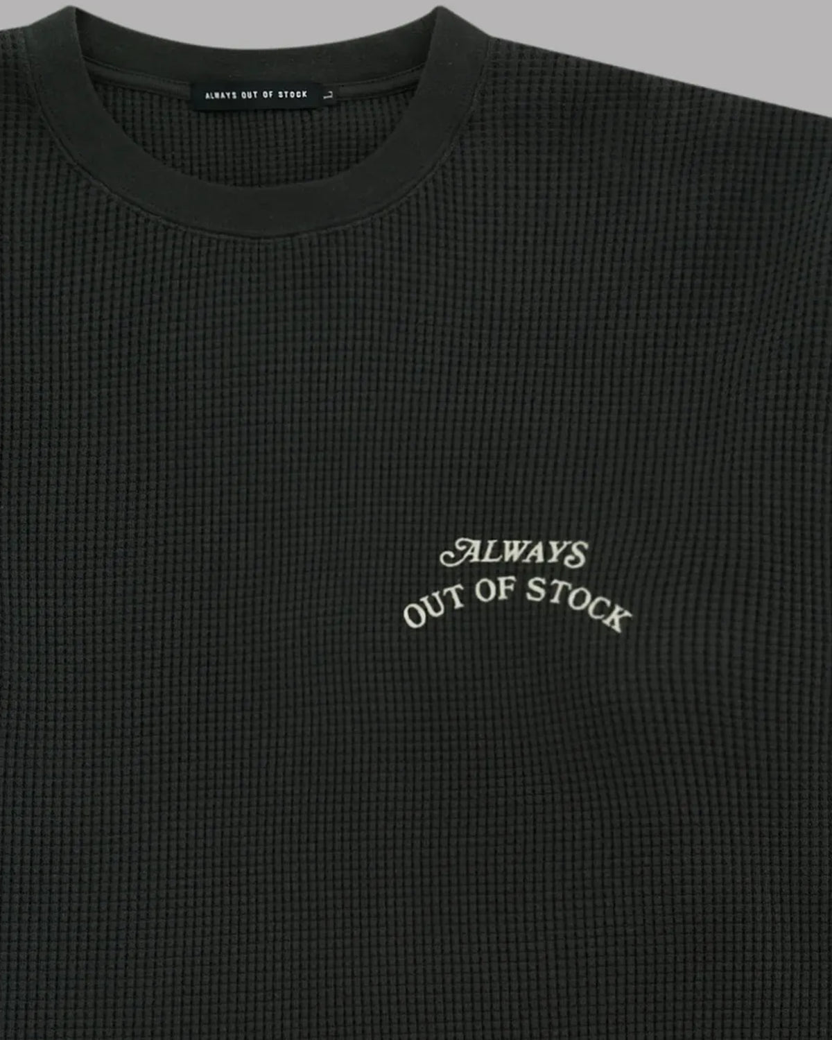 ALWAYS OUT OF STOCK / BASIC LOGO THERMAL L/S TEE (HA-026203404)