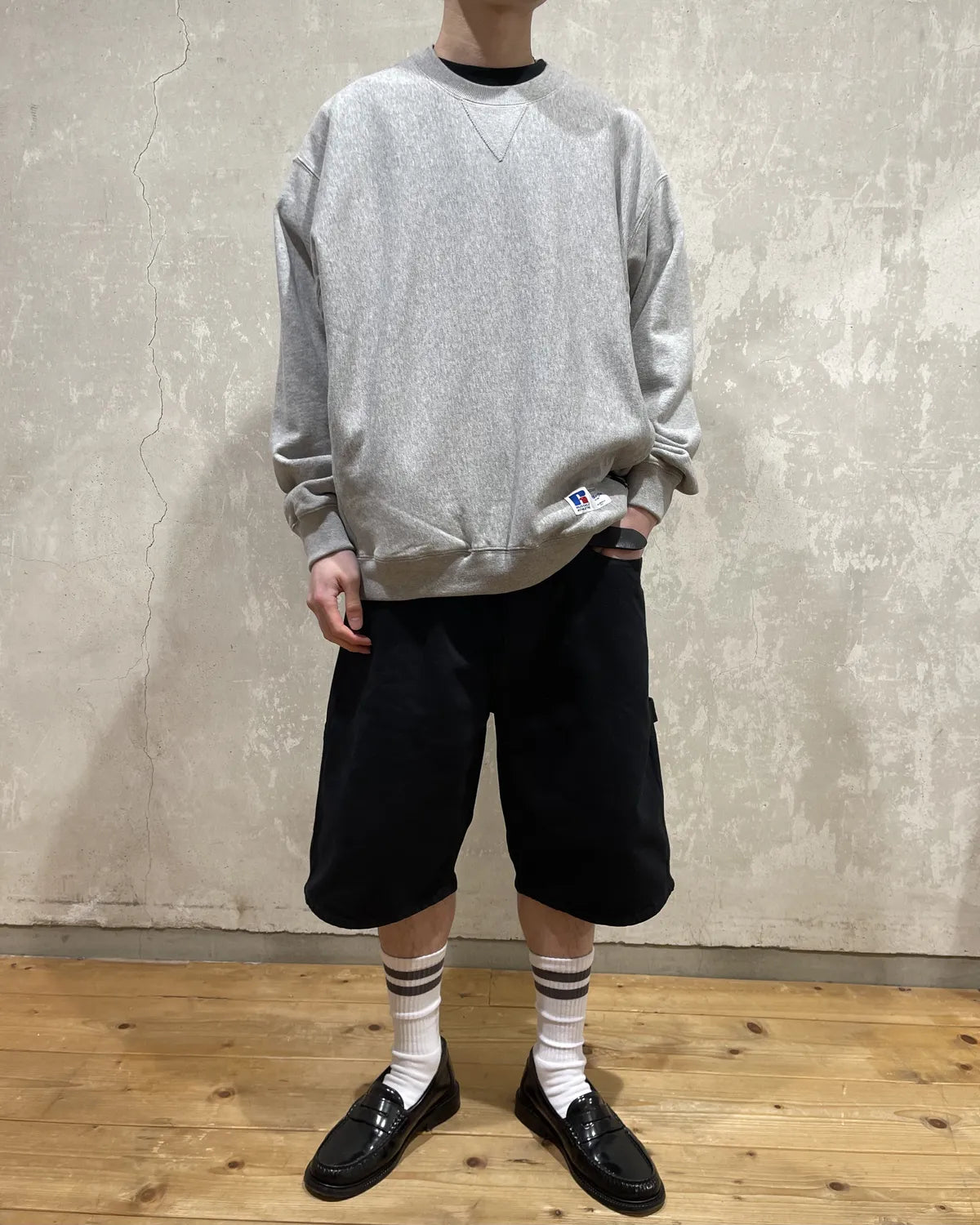 RUSSELL ATHLETIC × BerBerJin / Soft Loop Back Sweat CN (111261-057)