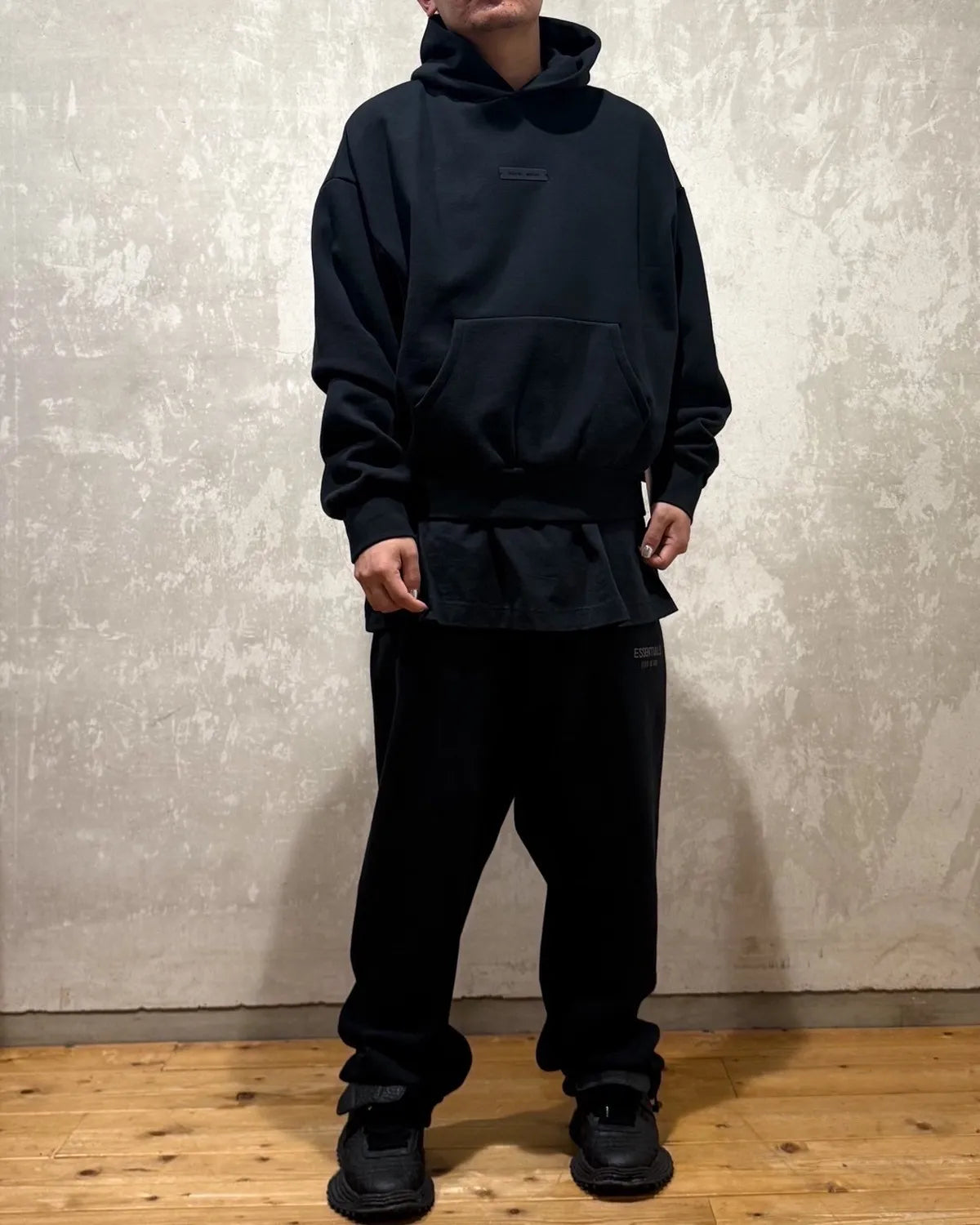 ESSENTIALS / CLASSIC FIT FLEECE HOODIE (192SP252050F)