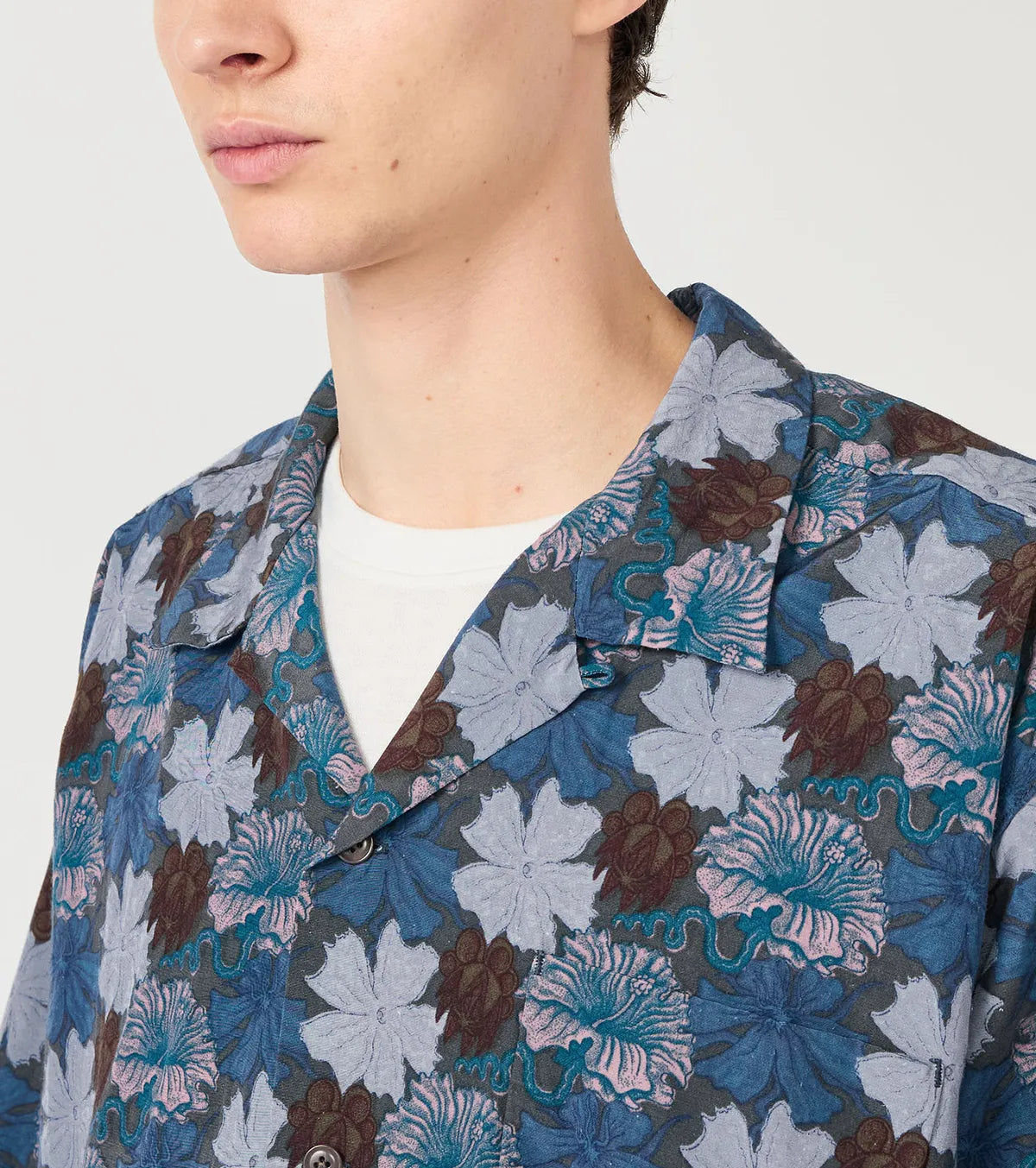 nanamica / NANALOHA S/S Shirt (S26SG065)