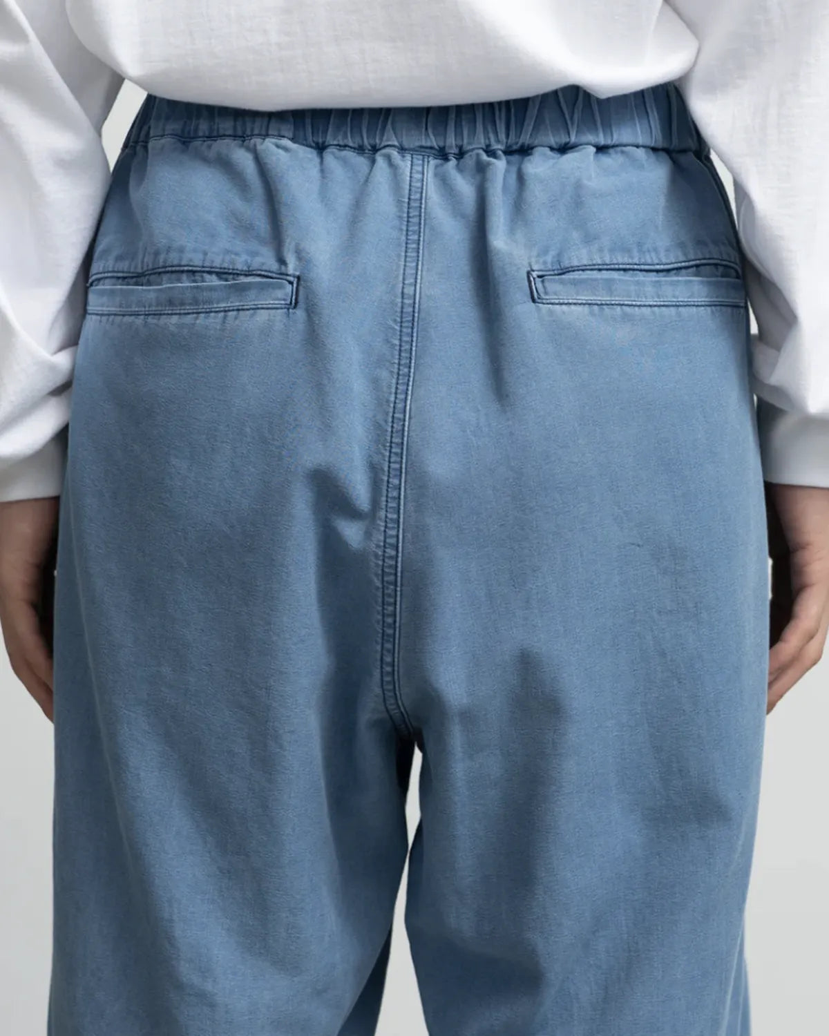 Graphpaper / SIDOGRAS indigo Poplin Track Shorts (GM252-40048)