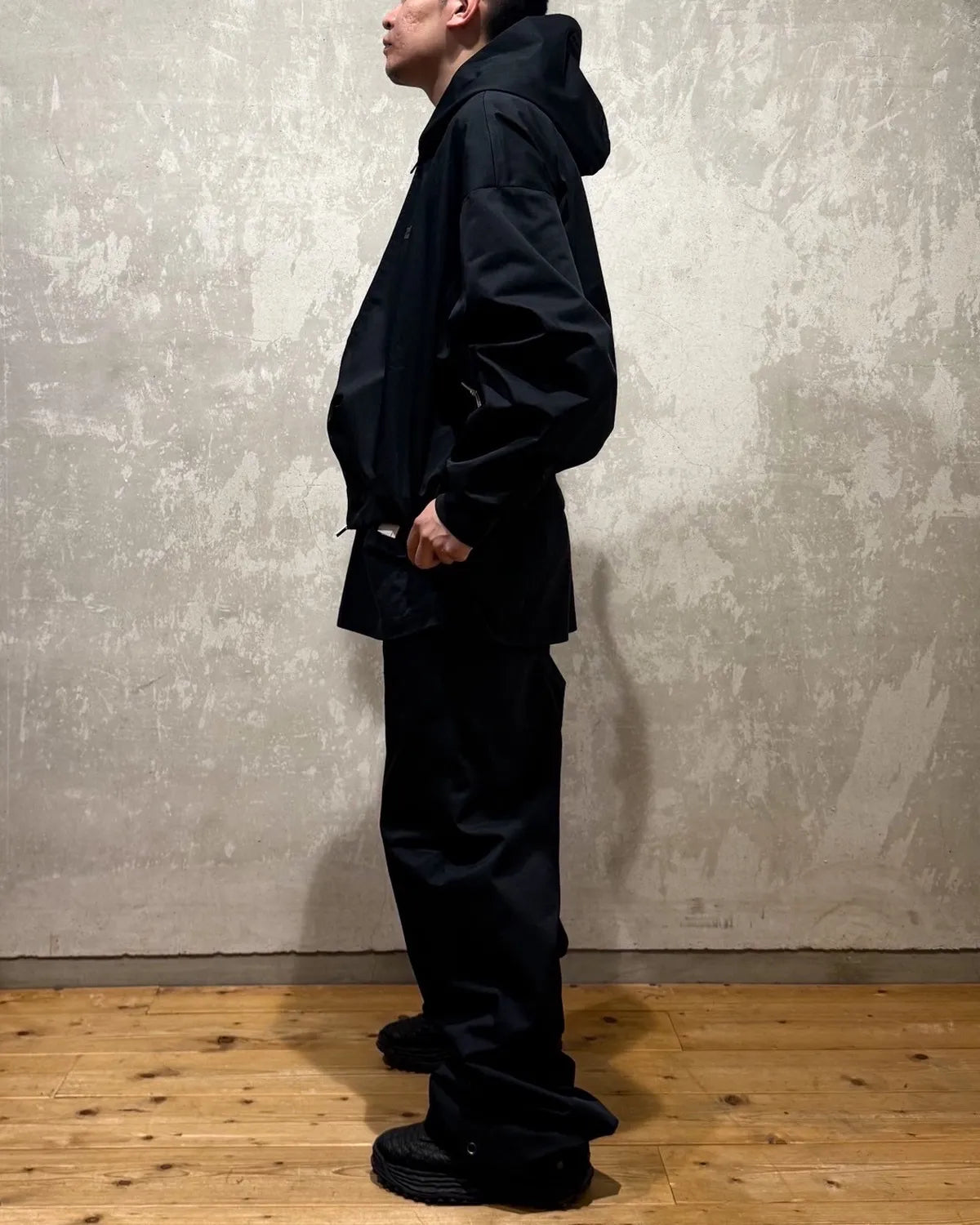 ESSENTIALS / POLY COTTON TWILL HOODIE (202SP258020F)