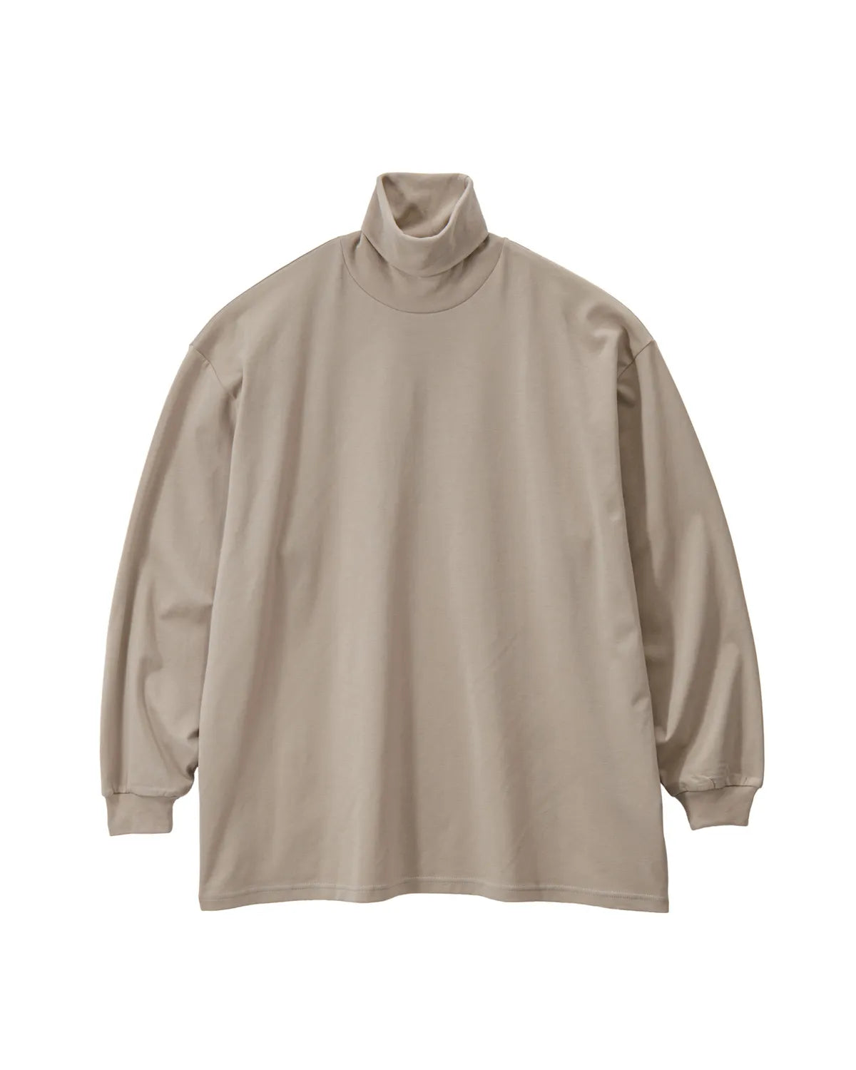 Graphpaper / Brushed Mockrody High Neck L/S Tee (GM253-70422)