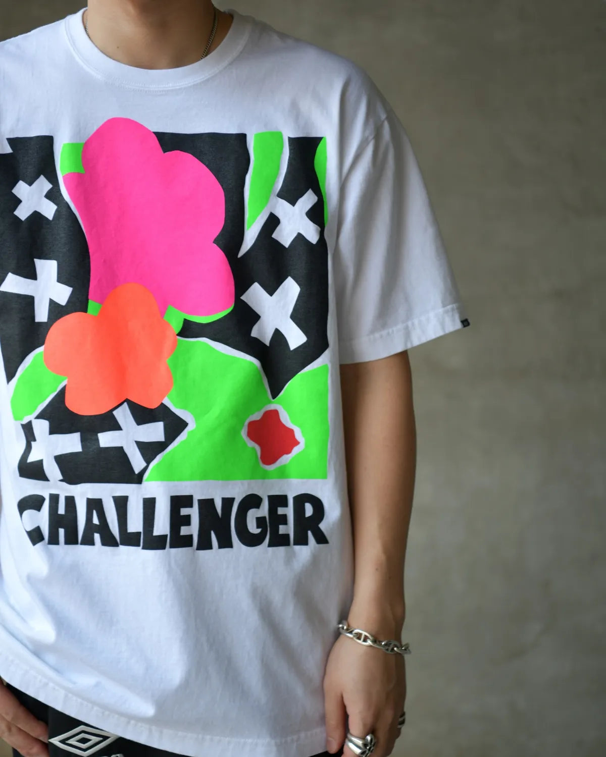 CHALLENGER / FLOWER TEE (CLG-TS 026-002)