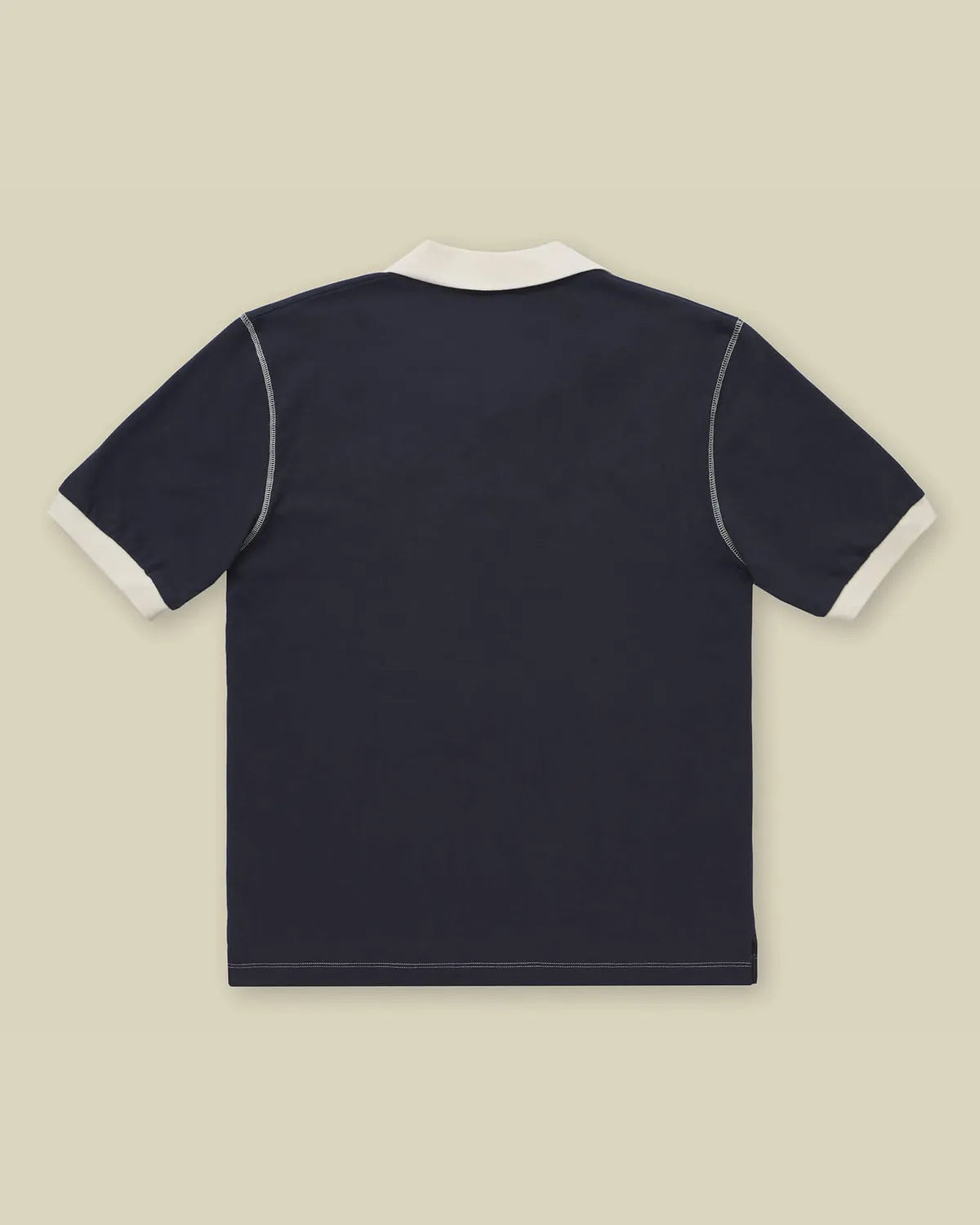 NICHOLAS DALEY / S/S STRIPED RUGBY POLO (ND-26SS-SRG-CTN)