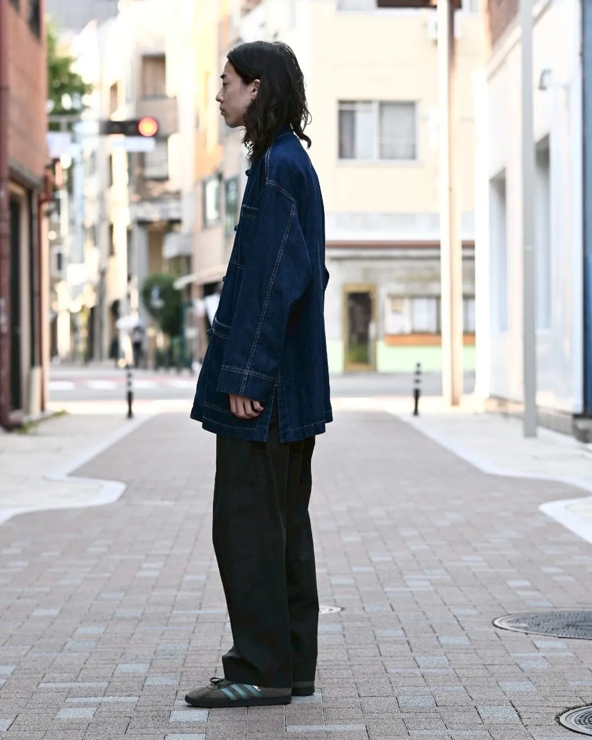 FreshService / CORPORATE DENIM KUNG-FU COVERALL (FSC253-20094OB)