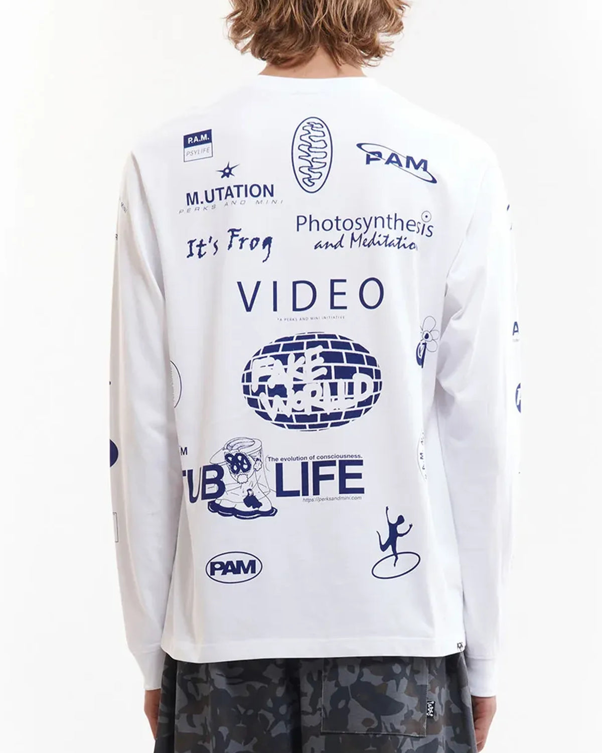P.A.M.(Perks And Mini) / TEST SHEET LS TEE (1610/B)