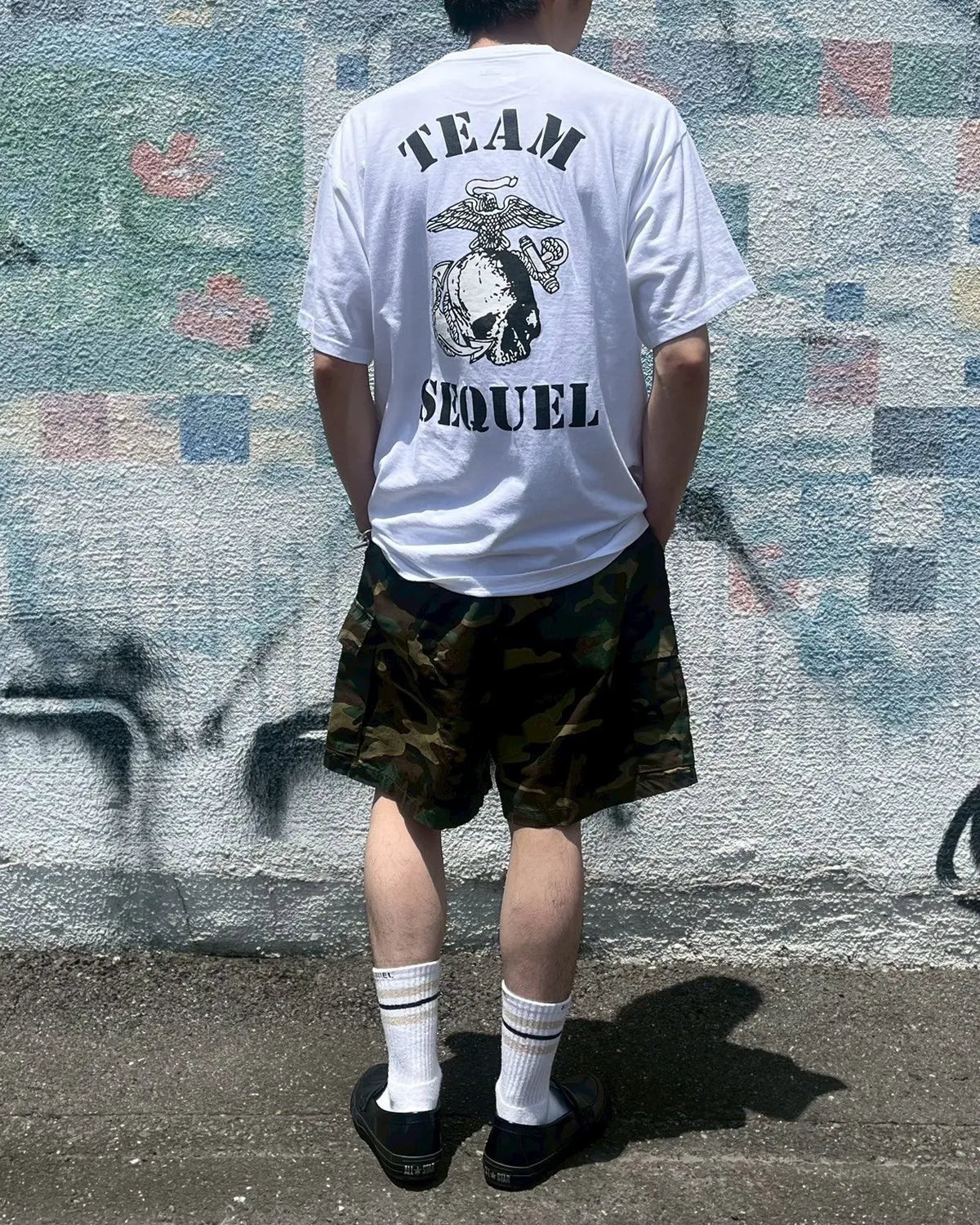 SEQUEL / CARGO SHORTS(TYPE-CS) WOODLAND CAMO (SQ-25SS-SP-02)