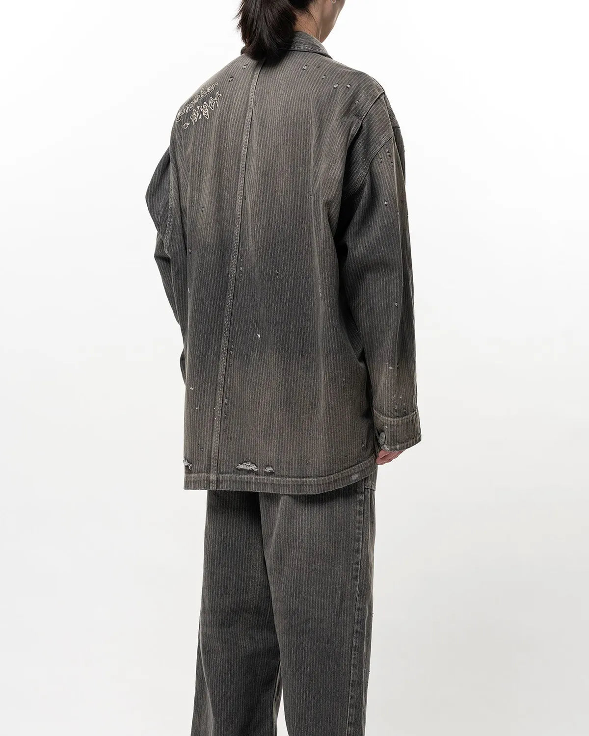 Maison MIHARA YASUHIRO / STRIPE DENIM JACKET (J16BL127)