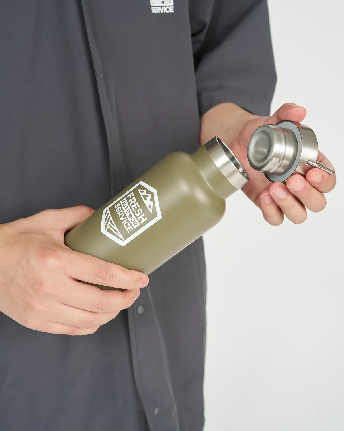 FreshService / METAL HANDLE THERMO BOTTLE (FSP262-99062)
