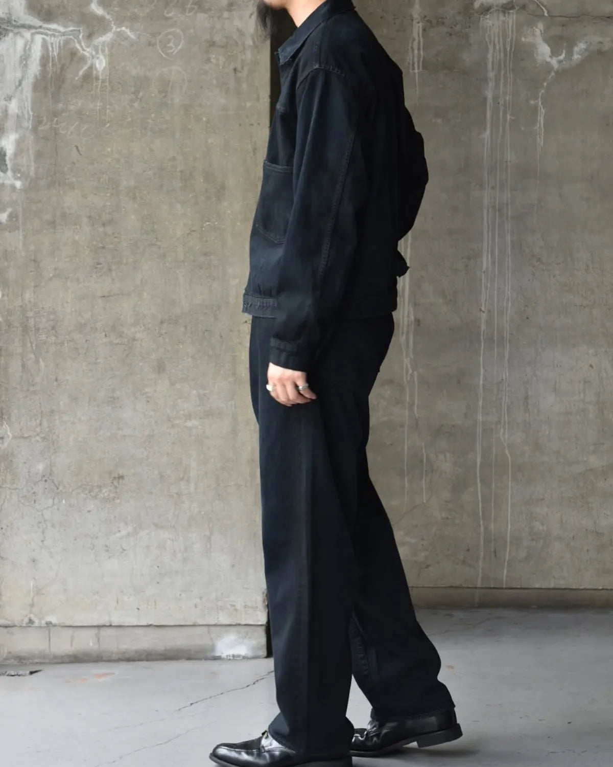 A.PRESSE / No.22 Washed Wide Denim Pants (25AAP-04-05)