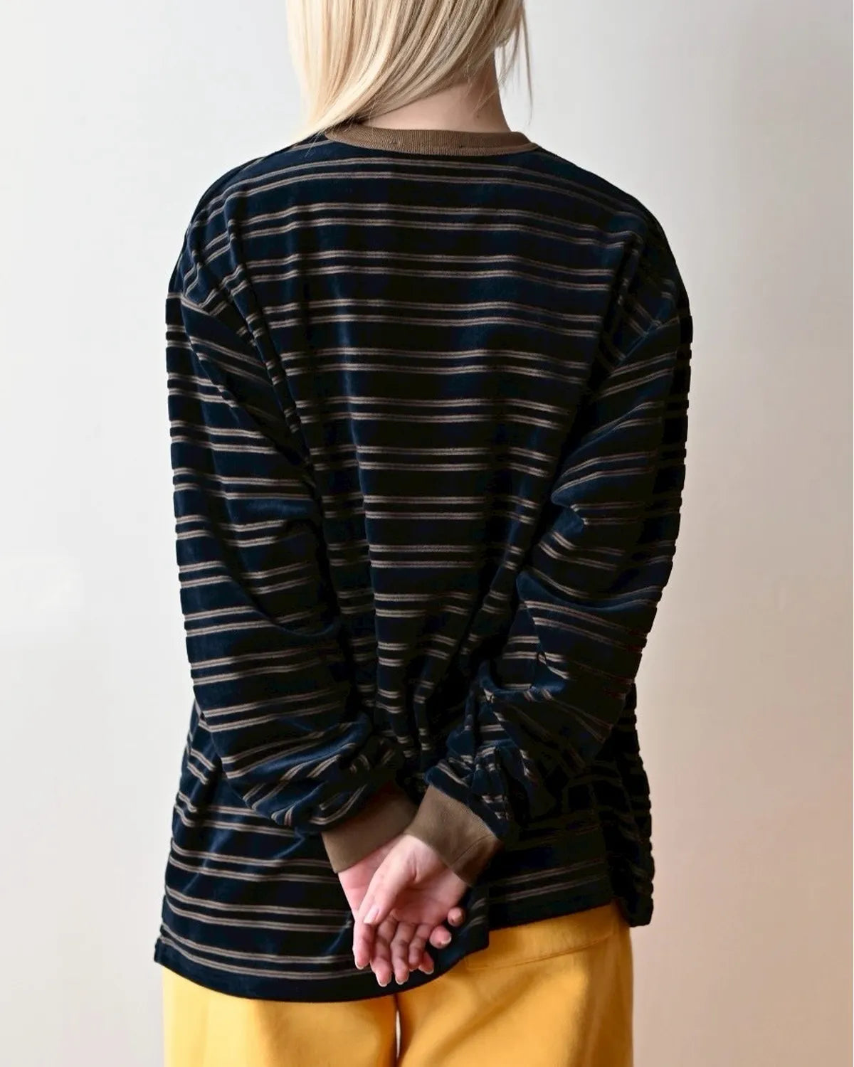 PHEENY / Velvet border L/S (PA25-CS09)