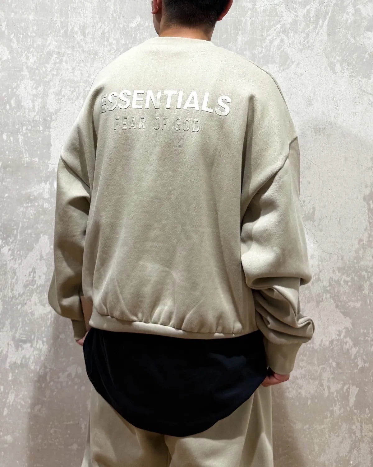 ESSENTIALS / CLASSIC FIT FLEECE CREWNECK (192SP252040F)